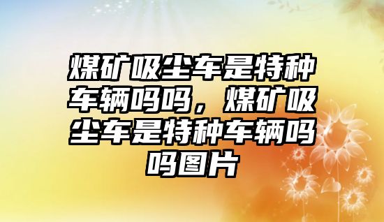 煤礦吸塵車是特種車輛嗎嗎，煤礦吸塵車是特種車輛嗎嗎圖片