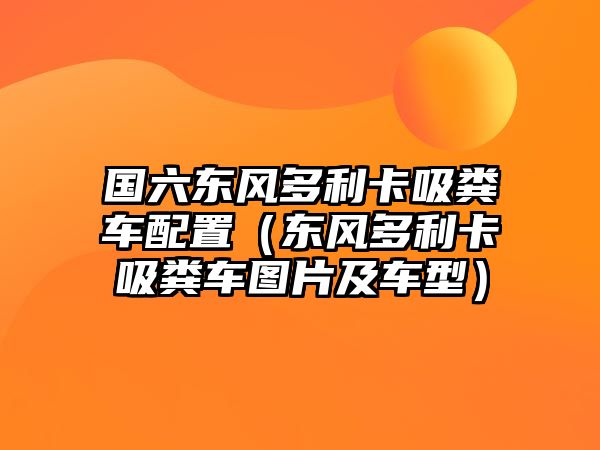 國六東風(fēng)多利卡吸糞車配置（東風(fēng)多利卡吸糞車圖片及車型）