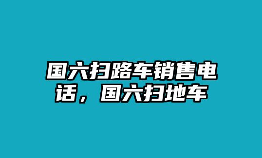 國六掃路車銷售電話，國六掃地車