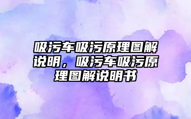 吸污車吸污原理圖解說明，吸污車吸污原理圖解說明書