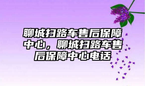 聊城掃路車售后保障中心，聊城掃路車售后保障中心電話