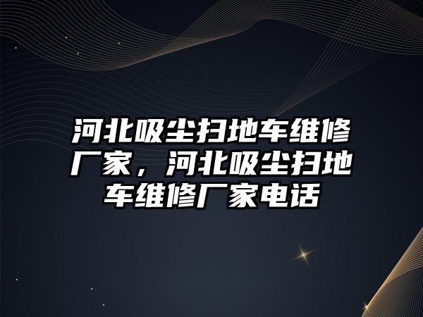 河北吸塵掃地車維修廠家，河北吸塵掃地車維修廠家電話