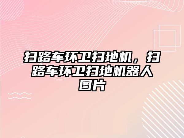 掃路車環(huán)衛(wèi)掃地機，掃路車環(huán)衛(wèi)掃地機器人圖片