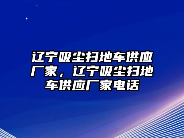 遼寧吸塵掃地車(chē)供應(yīng)廠家，遼寧吸塵掃地車(chē)供應(yīng)廠家電話