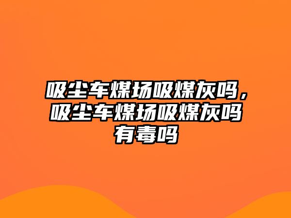 吸塵車煤場吸煤灰嗎，吸塵車煤場吸煤灰嗎有毒嗎