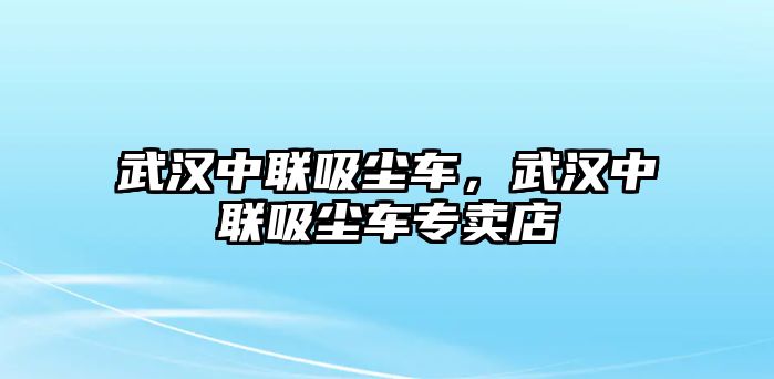 武漢中聯(lián)吸塵車，武漢中聯(lián)吸塵車專賣店