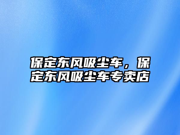 保定東風(fēng)吸塵車，保定東風(fēng)吸塵車專賣店