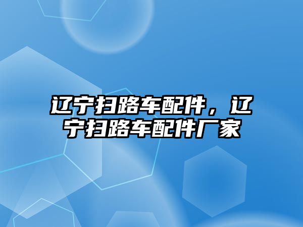 遼寧掃路車配件，遼寧掃路車配件廠家