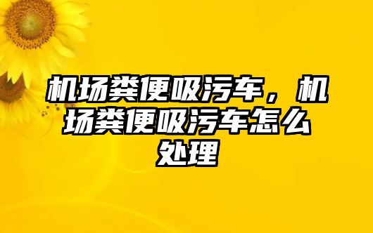 機場糞便吸污車，機場糞便吸污車怎么處理