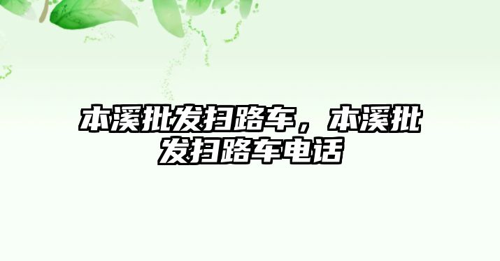 本溪批發(fā)掃路車，本溪批發(fā)掃路車電話