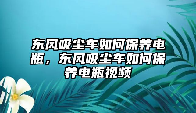 東風吸塵車如何保養(yǎng)電瓶，東風吸塵車如何保養(yǎng)電瓶視頻