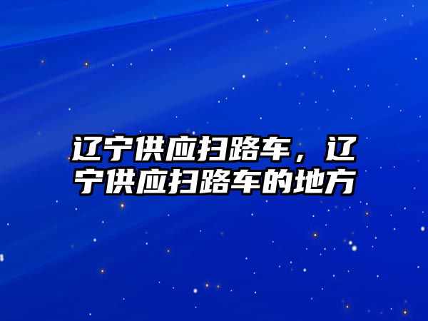 遼寧供應(yīng)掃路車，遼寧供應(yīng)掃路車的地方