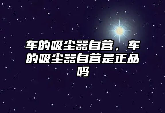 車的吸塵器自營(yíng)，車的吸塵器自營(yíng)是正品嗎