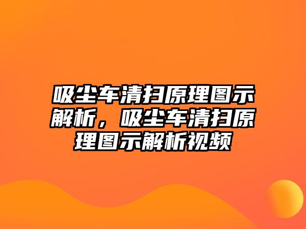 吸塵車清掃原理圖示解析，吸塵車清掃原理圖示解析視頻