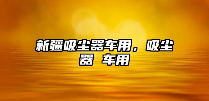 新疆吸塵器車用，吸塵器 車用