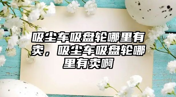 吸塵車吸盤輪哪里有賣，吸塵車吸盤輪哪里有賣啊