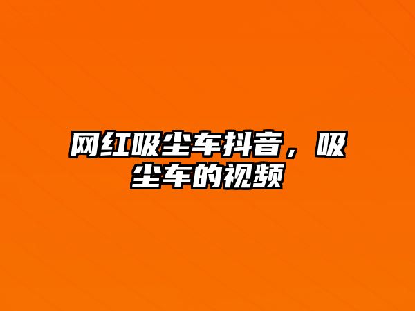 網(wǎng)紅吸塵車抖音，吸塵車的視頻