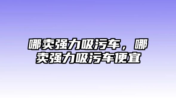 哪賣強力吸污車，哪賣強力吸污車便宜