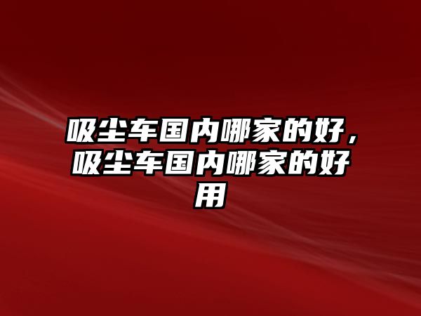 吸塵車國內(nèi)哪家的好，吸塵車國內(nèi)哪家的好用