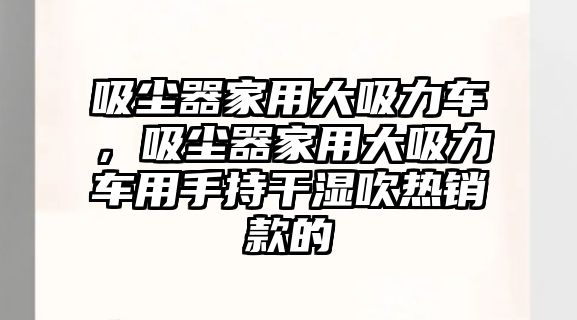 吸塵器家用大吸力車，吸塵器家用大吸力車用手持干濕吹熱銷款的