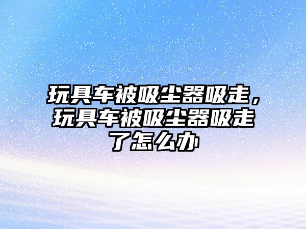 玩具車被吸塵器吸走，玩具車被吸塵器吸走了怎么辦