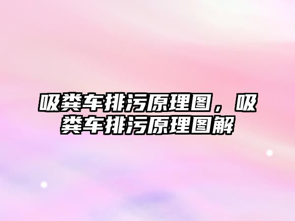 吸糞車排污原理圖，吸糞車排污原理圖解