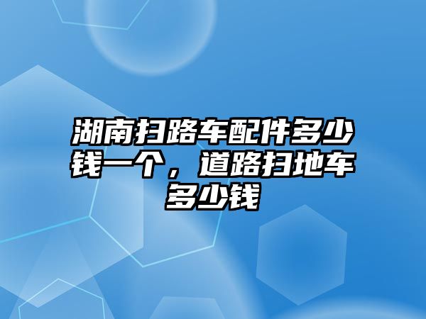 湖南掃路車配件多少錢一個，道路掃地車多少錢