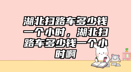 湖北掃路車多少錢一個小時，湖北掃路車多少錢一個小時啊