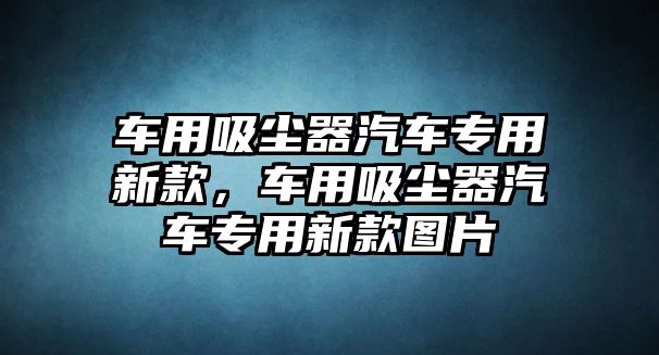 車用吸塵器汽車專用新款，車用吸塵器汽車專用新款圖片