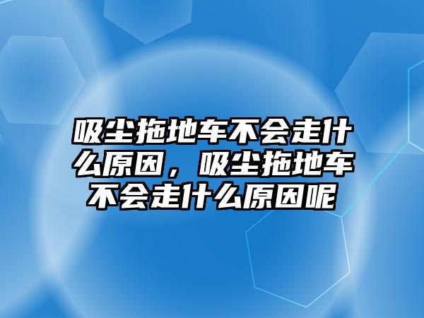 吸塵拖地車不會走什么原因，吸塵拖地車不會走什么原因呢