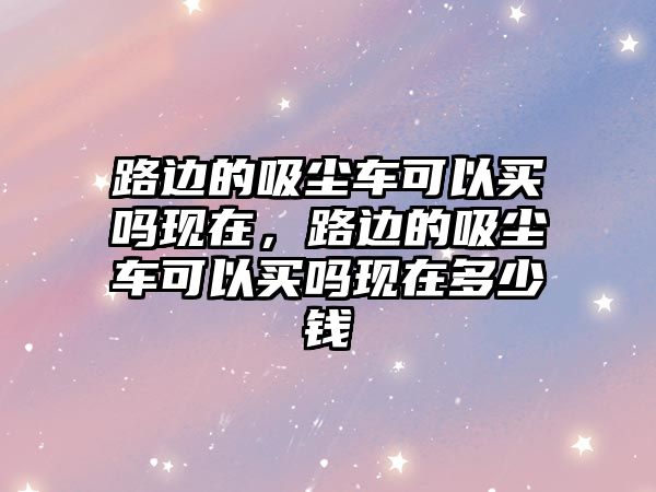 路邊的吸塵車可以買嗎現(xiàn)在，路邊的吸塵車可以買嗎現(xiàn)在多少錢