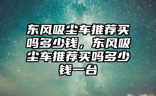 東風(fēng)吸塵車推薦買嗎多少錢，東風(fēng)吸塵車推薦買嗎多少錢一臺