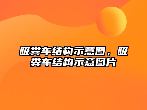 吸糞車結(jié)構(gòu)示意圖，吸糞車結(jié)構(gòu)示意圖片