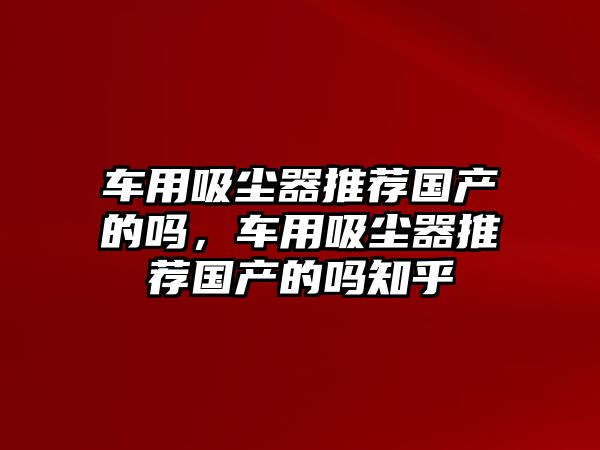 車用吸塵器推薦國產(chǎn)的嗎，車用吸塵器推薦國產(chǎn)的嗎知乎