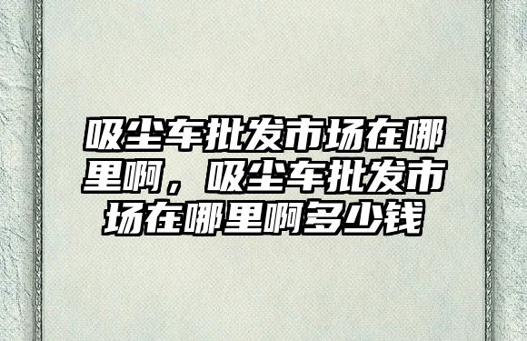 吸塵車批發(fā)市場在哪里啊，吸塵車批發(fā)市場在哪里啊多少錢