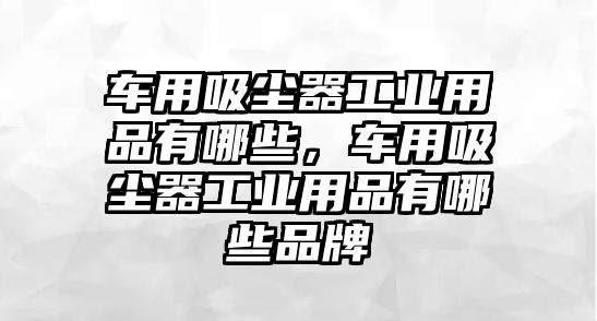 車用吸塵器工業(yè)用品有哪些，車用吸塵器工業(yè)用品有哪些品牌