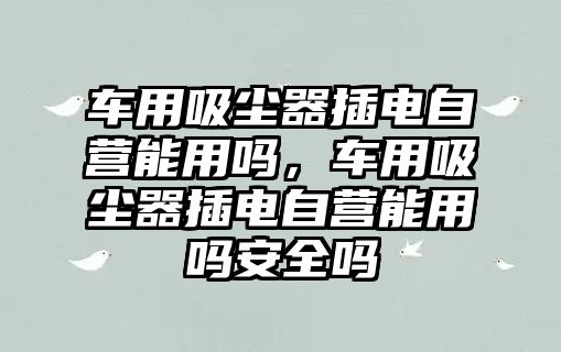 車用吸塵器插電自營能用嗎，車用吸塵器插電自營能用嗎安全嗎