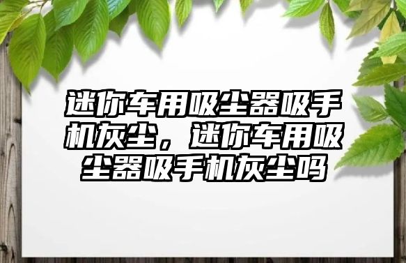 迷你車用吸塵器吸手機灰塵，迷你車用吸塵器吸手機灰塵嗎