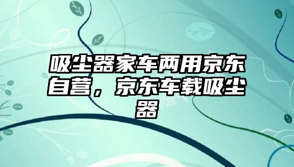 吸塵器家車兩用京東自營，京東車載吸塵器